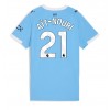 Manchester City Rayan Ait-Nouri #21 Hjemmedrakt Kvinner 2025-26 Kortermet